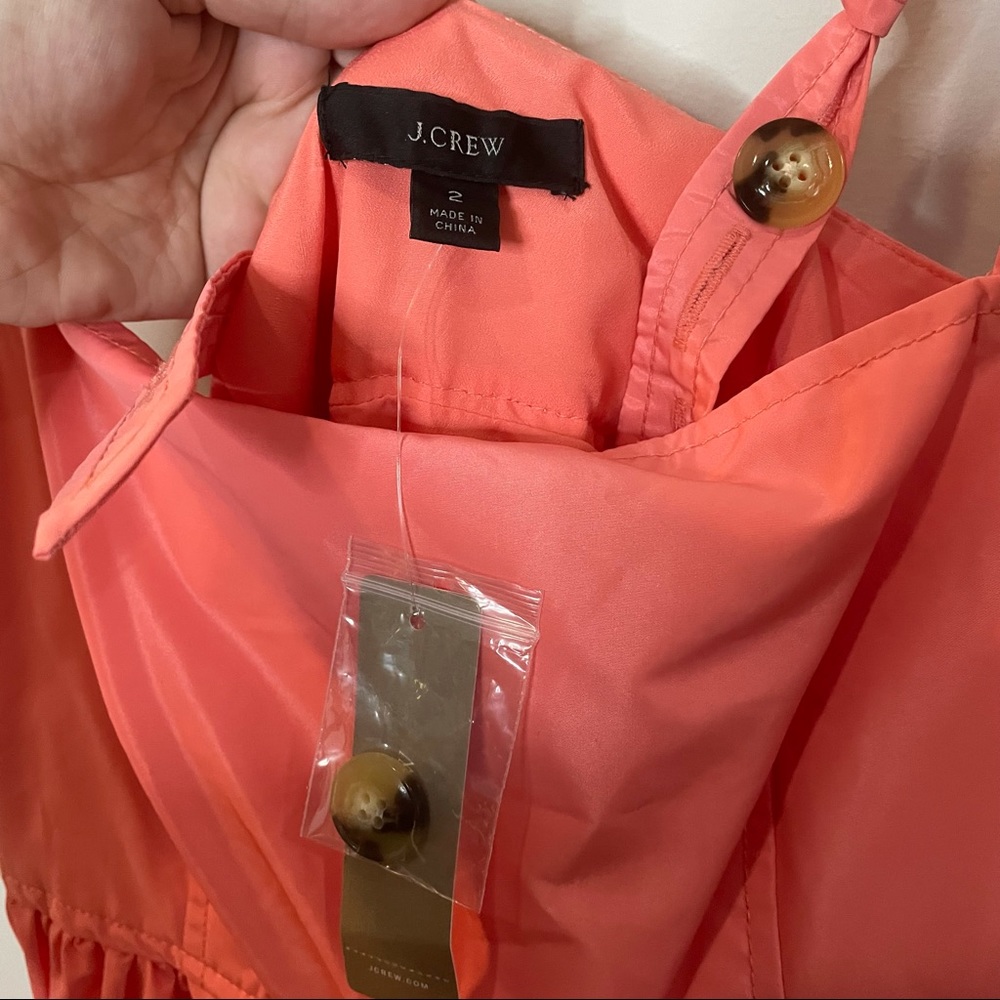 J Crew Tiered maxi dress in taffeta size 2 - Picture 5 of 6